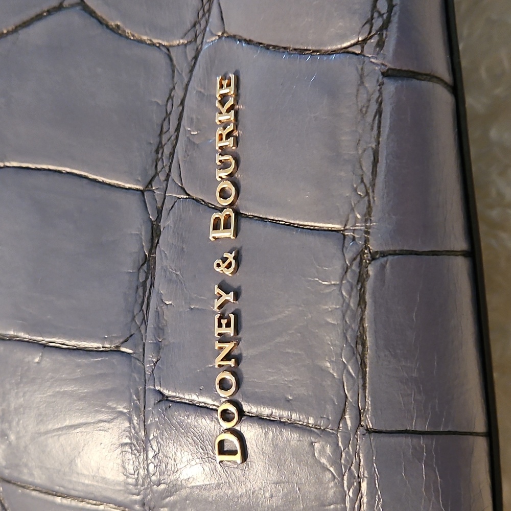 Dooney & Bourke Croc Embossed Tote - Picture 7 of 12